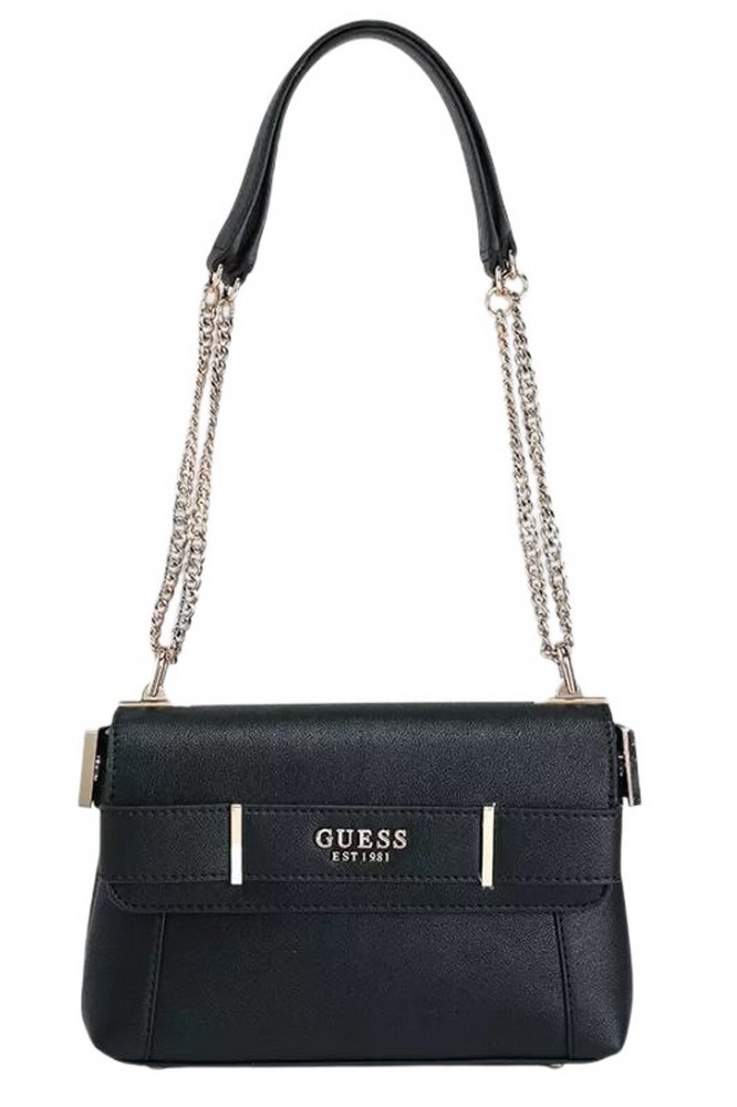 GUESS ANADELA CONVERTIBLE XBODY FLAP ΤΣΑΝΤΑ ΓΥΝΑΙΚΕΙΑ BLACK