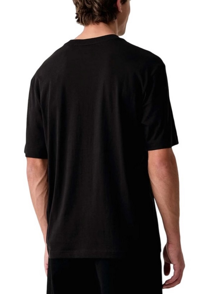 HUGO BOSS NAXTER JERSEY T-SHIRT ΜΠΛΟΥΖΑ ΑΝΔΡΙΚΗ BLACK/BLACK