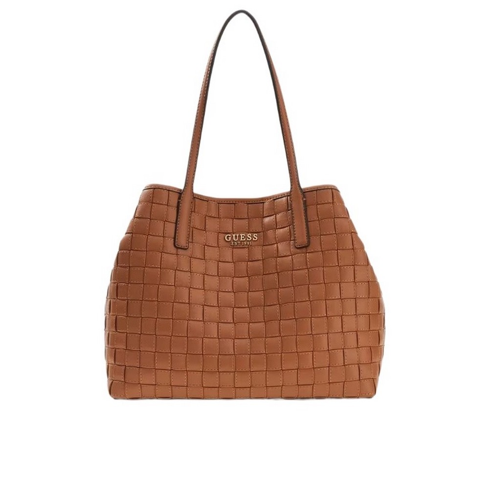 GUESS SANDY 2 IN 1 TOTE ΤΣΑΝΤΑ ΓΥΝΑΙΚΕΙΑ CARAMEL