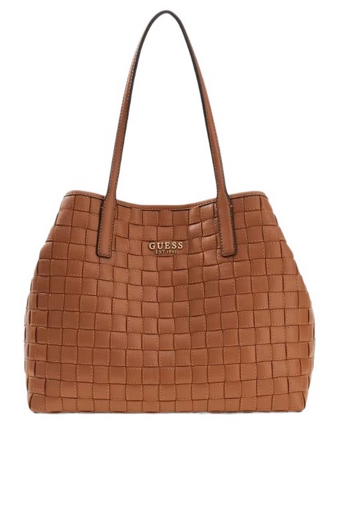 GUESS SANDY 2 IN 1 TOTE ΤΣΑΝΤΑ ΓΥΝΑΙΚΕΙΑ CARAMEL