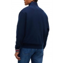 TOMMY JEANS RLX CREST QZ ΜΠΛΟΥΖΑ ΦΟΥΤΕΡ ΑΝΔΡΙΚΗ NAVY