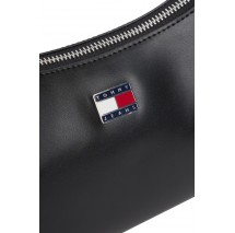 TOMMY JEANS CITY CHARM SHOULDER BAG ΤΣΑΝΤΑ ΓΥΝΑΙΚΕΙΑ BLACK