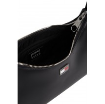 TOMMY JEANS CITY CHARM SHOULDER BAG ΤΣΑΝΤΑ ΓΥΝΑΙΚΕΙΑ BLACK
