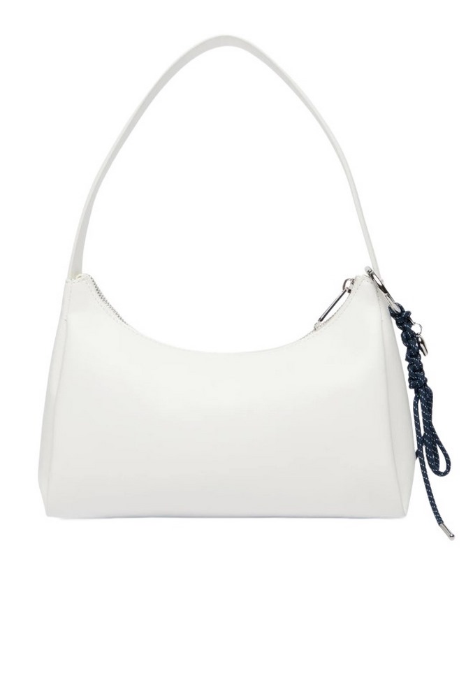 TOMMY JEANS CITY CHARM SHOULDER BAG ΤΣΑΝΤΑ ΓΥΝΑΙΚΕΙΑ ECRU