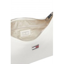 TOMMY JEANS CITY CHARM SHOULDER BAG ΤΣΑΝΤΑ ΓΥΝΑΙΚΕΙΑ ECRU