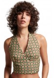 SUPERDRY VINTAGE HALTER TOP ΓΥΝΑΙΚΕΙΟ MULTI