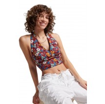 SUPERDRY VINTAGE HALTER TOP ΓΥΝΑΙΚΕΙΟ FLORAL