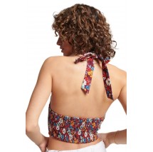 SUPERDRY VINTAGE HALTER TOP ΓΥΝΑΙΚΕΙΟ FLORAL