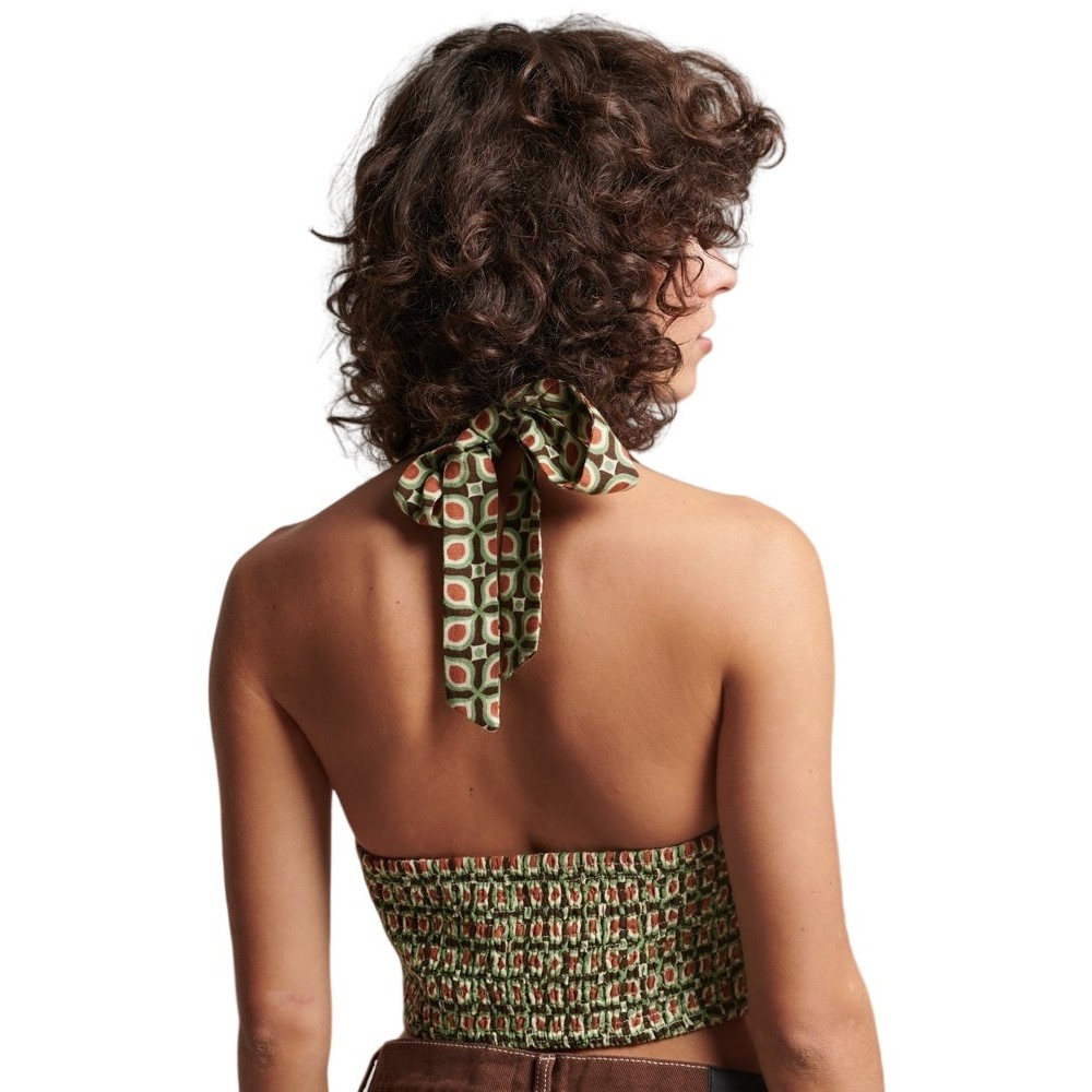 SUPERDRY VINTAGE HALTER TOP ΓΥΝΑΙΚΕΙΟ MULTI