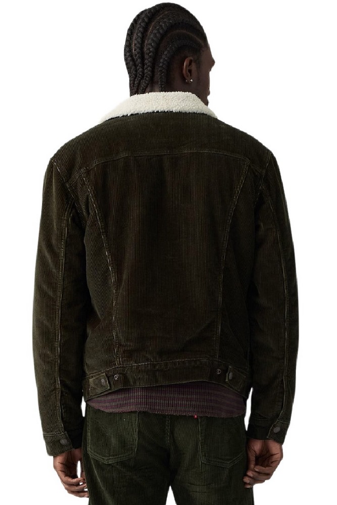 LEVIS TYPE 3 SHERPA TRUCKER JACKET ΜΠΟΥΦΑΝ ΑΝΔΡΙΚΟ DARK GREEN