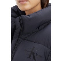 CALVIN KLEIN JEANS REMOVABLE SLEEVES LONG PUFFER ΜΠΟΥΦΑΝ ΓΥΝΑΙΚΕΙΟ BLACK