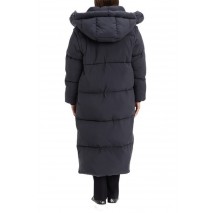 CALVIN KLEIN JEANS REMOVABLE SLEEVES LONG PUFFER ΜΠΟΥΦΑΝ ΓΥΝΑΙΚΕΙΟ BLACK