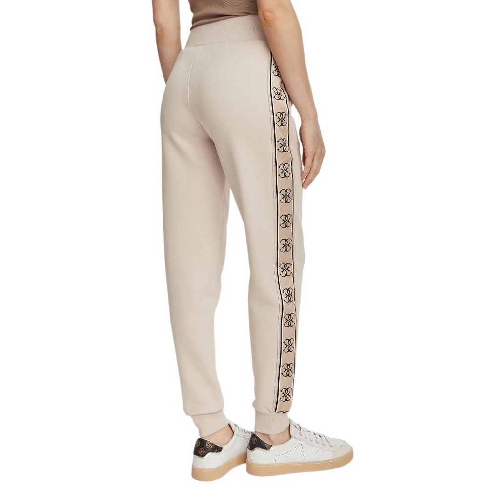 GUESS BRITNEY JOGGER ΦΟΡΜΑ ΠΑΝΤΕΛΟΝΙ ΓΥΝΑΙΚΕΙΟ BEIGE