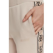 GUESS BRITNEY JOGGER ΦΟΡΜΑ ΠΑΝΤΕΛΟΝΙ ΓΥΝΑΙΚΕΙΟ BEIGE