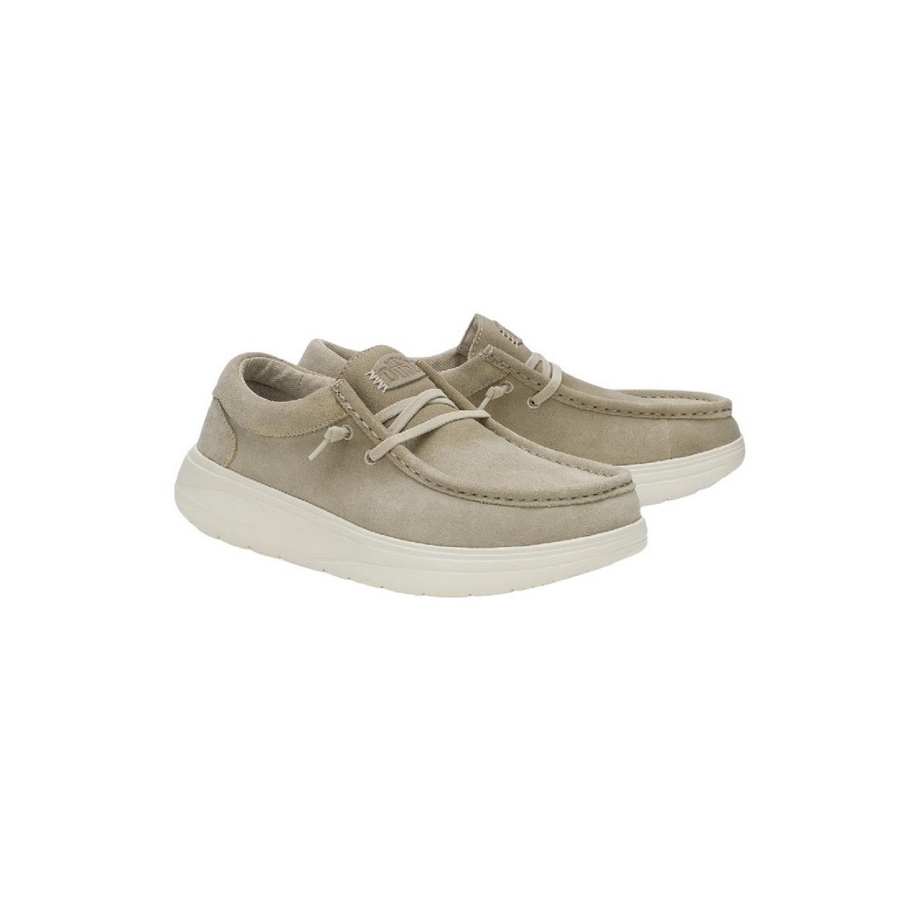 HEY DUDE WALLY COMF SUEDE 41975  ΠΑΠΟΥΤΣΙ ΑΝΔΡΙΚΟ GREY