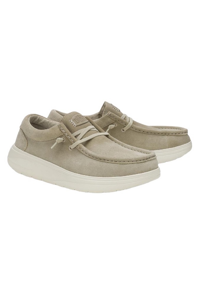 HEY DUDE WALLY COMF SUEDE 41975  ΠΑΠΟΥΤΣΙ ΑΝΔΡΙΚΟ GREY