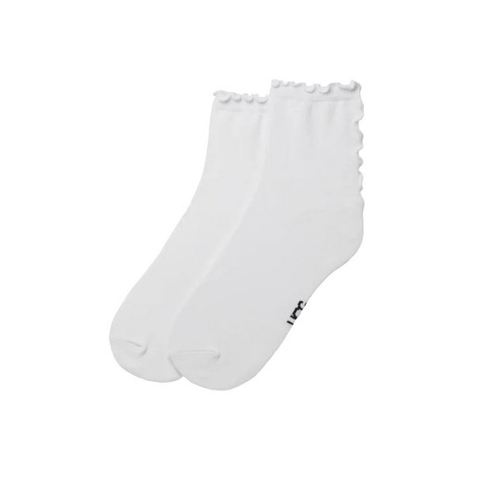 UGG KARSYN LETTUCE EDGE QUARTER II ΜΕΣΑΙΕΣ ΚΑΛΤΣΕΣ ΓΥΝΑΙΚΕΙΕΣ WHITE
