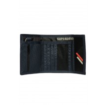 SUPERDRY D2 SDRY TARP TRI-FOLD WALLET UNISEX ΠΟΡΤΟΦΟΛΙ  ΑΝΔΡΙΚΟ NAVY