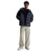 CALVIN KLEIN ESSENTIALS DOWN OVERSIZED PUFFER ΜΠΟΥΦΑΝ ΑΝΔΡΙΚΟ BLACK