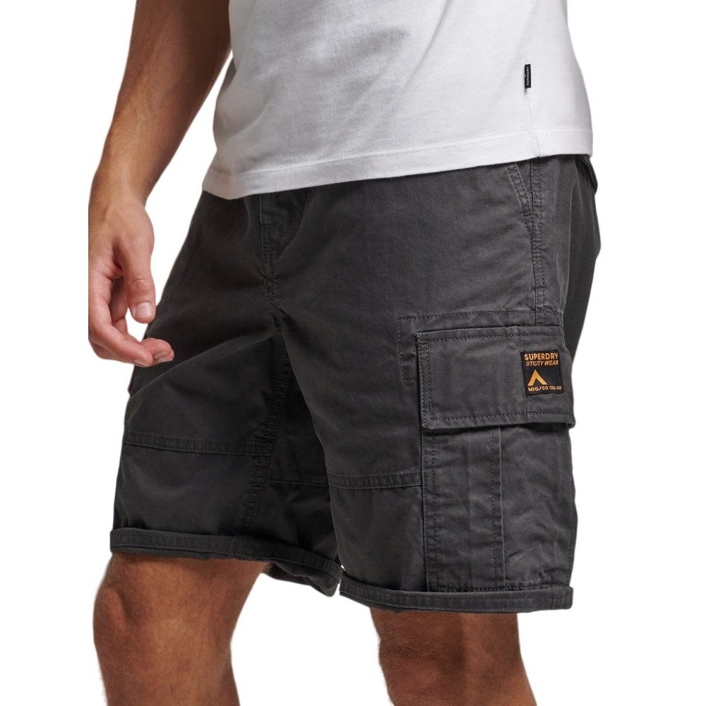 SUPERDRY VINTAGE HEAVY CARGO SHORT ΒΕΡΜΟΥΔΑ ΑΝΔΡΙΚΗ DARK GREY