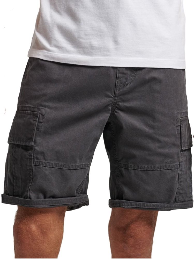 SUPERDRY VINTAGE HEAVY CARGO SHORT ΒΕΡΜΟΥΔΑ ΑΝΔΡΙΚΗ DARK GREY