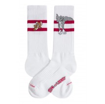 JIMMY LION ATHLETIC TOM AND JERRY ORIGINAL ΚΑΛΤΣΕΣ UNISEX WHITE