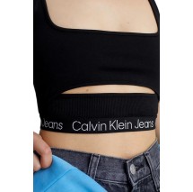 CALVIN KLEIN JEANS TAPE STRAPPY MILANO TOP ΓΥΝΑΙΚΕΙΟ BLACK