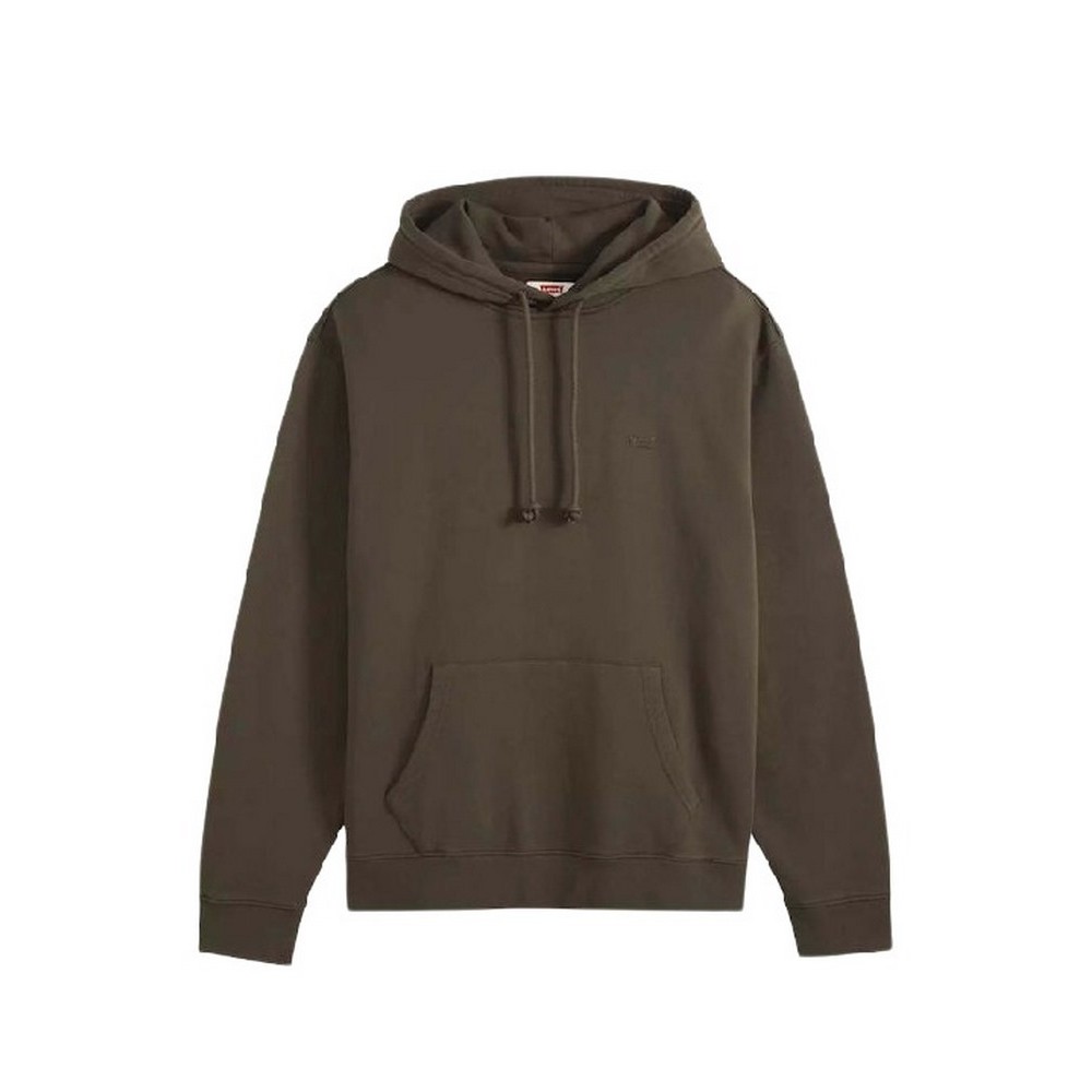 LEVIS THE ORIGINAL HM HOODIE ΜΠΛΟΥΖΑ ΦΟΥΤΕΡ ΑΝΔΡΙΚΗ BROWN