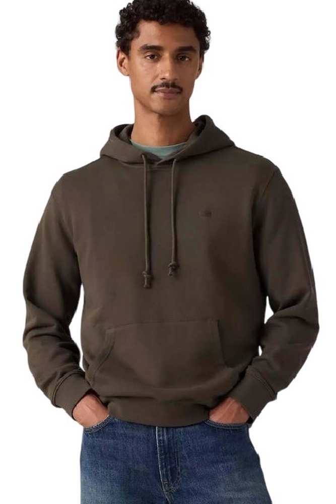 LEVIS THE ORIGINAL HM HOODIE ΜΠΛΟΥΖΑ ΦΟΥΤΕΡ ΑΝΔΡΙΚΗ BROWN