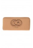 GUESS ISOLA SLG LARGE ZIP AROUND ΠΟΡΤΟΦΟΛΙ ΓΥΝΑΙΚΕΙΟ BEIGE