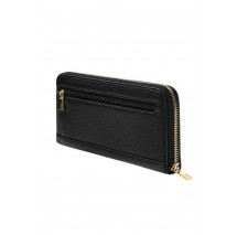 GUESS ISOLA SLG LARGE ZIP AROUND ΠΟΡΤΟΦΟΛΙ ΓΥΝΑΙΚΕΙΟ BLACK