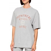 HUGO BOSS DAVELEY JERSEY T-SHIRT ΜΠΛΟΥΖΑ ΓΥΝΑΙΚΕΙΑ GREY
