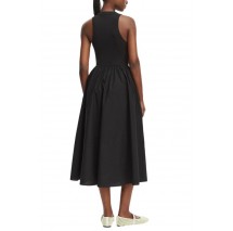 TOMMY JEANS RIB POPLIN TANK DRESS EXT ΦΟΡΕΜΑ ΓΥΝΑΙΚΕΙΟ BLACK