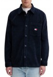 TOMMY JEANS BRICK CORD OVERSHIRT EXT ΠΟΥΚΑΜΙΣΟ ΑΝΔΡΙΚΟ NAVY