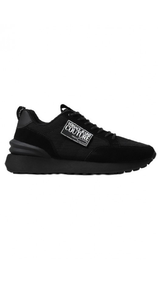 VERSACE JEANS COUTURE FONDO NEW SPIKE DIS ΠΑΠΟΥΤΣΙ ΑΝΔΡΙΚΟ BLACK