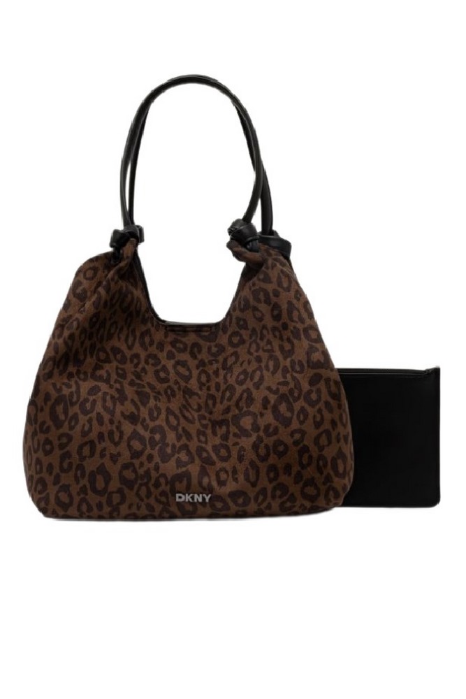 DKNY PAULA TOTE HANDBAG ΤΣΑΝΤΑ ΓΥΝΑΙΚΕΙΑ LEOPARD PRINT