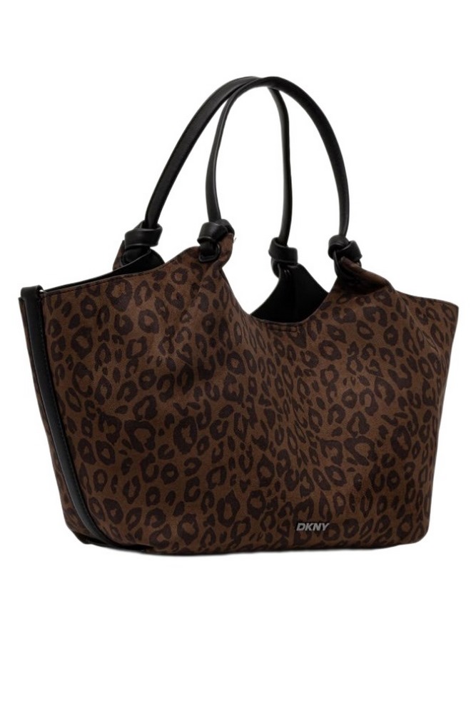 DKNY PAULA TOTE HANDBAG ΤΣΑΝΤΑ ΓΥΝΑΙΚΕΙΑ LEOPARD PRINT