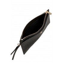 TOMMY HILFIGER ICON WRISTLET POUCH MONO ΤΣΑΝΤΑ ΓΥΝΑΙΚΕΙΑ BLACK