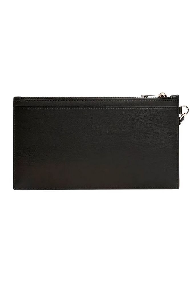 TOMMY HILFIGER ICON WRISTLET POUCH MONO ΤΣΑΝΤΑ ΓΥΝΑΙΚΕΙΑ BLACK