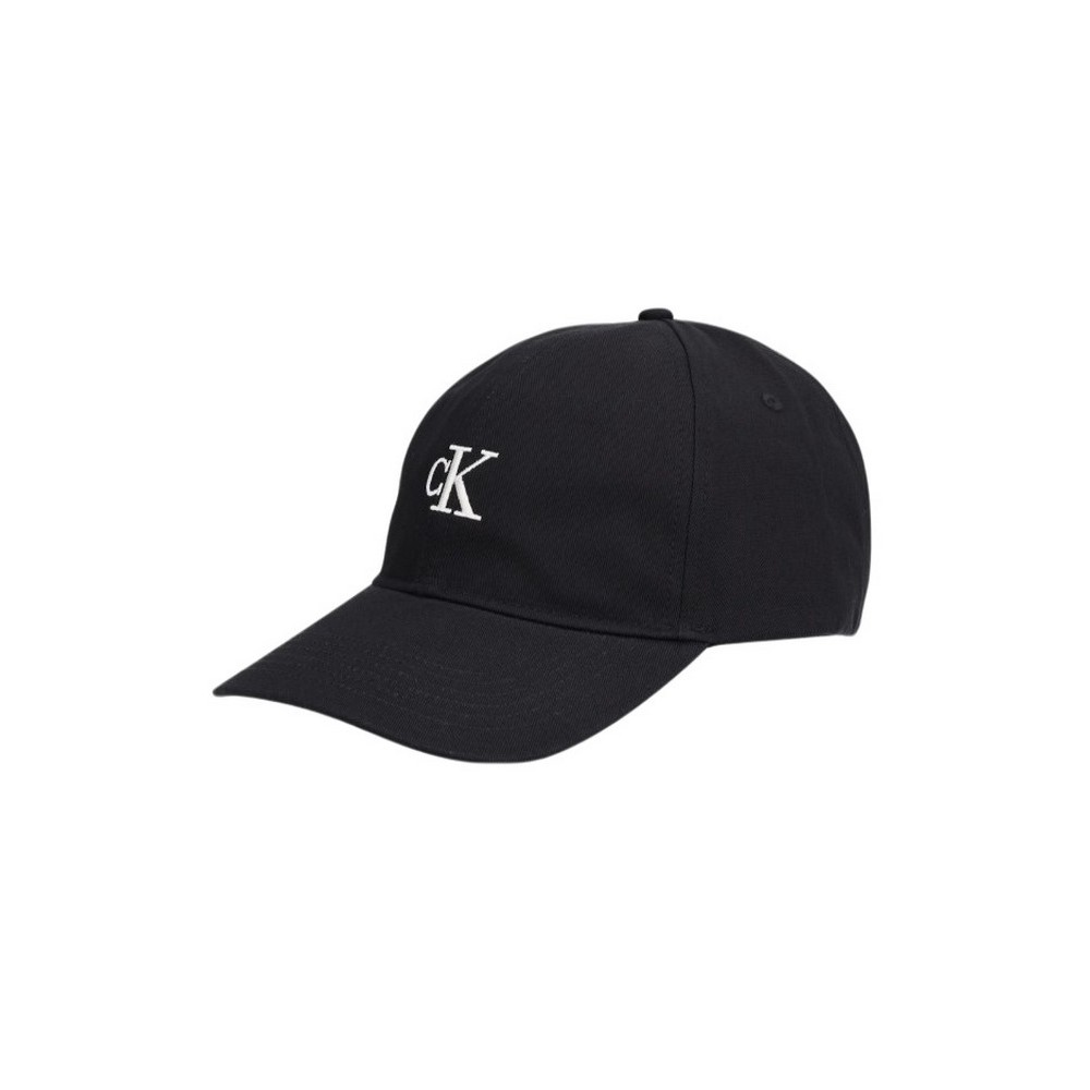 CALVIN KLEIN 6 PANEL SMALL MONOGRAM CAP ΚΑΠΕΛΟ ΑΝΔΡΙΚΟ BLACK