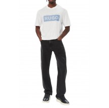 HUGO BOSS NAXTER JERSEY T-SHIRT ΜΠΛΟΥΖΑ ΑΝΔΡΙΚΗ NATURAL