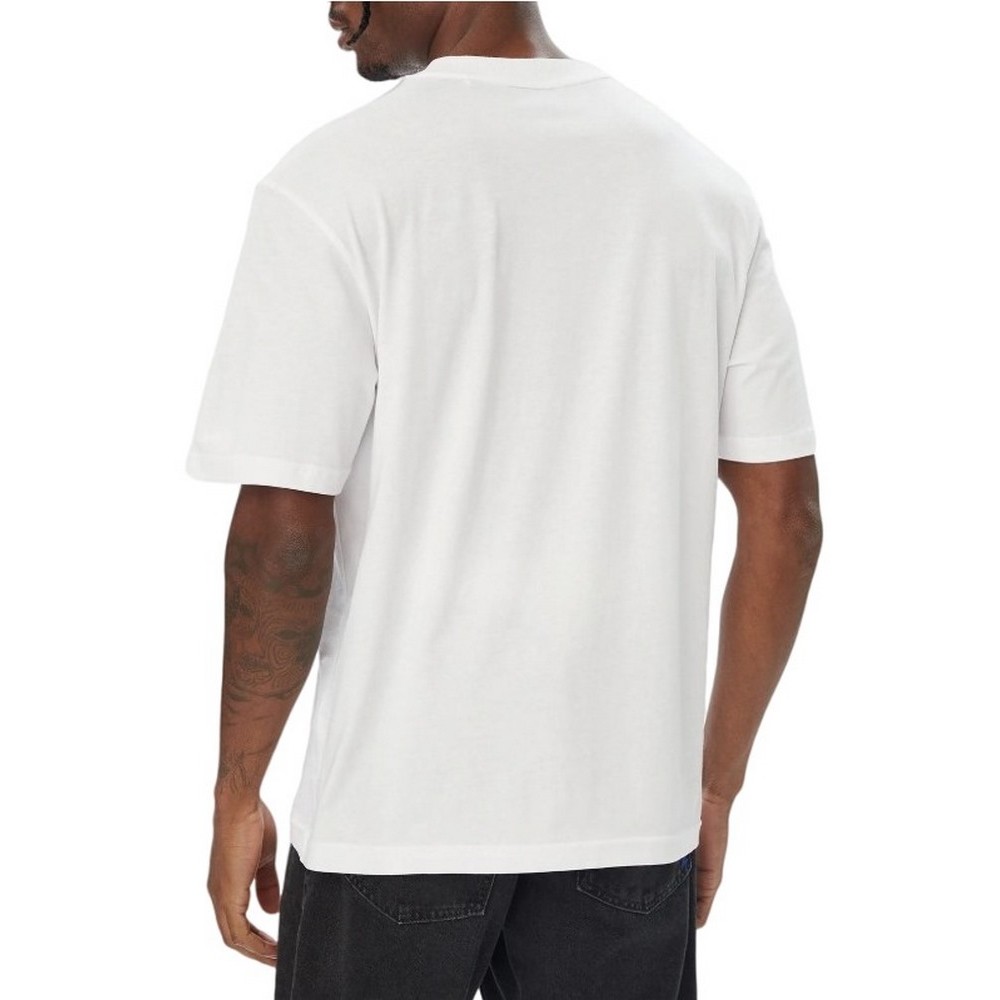 HUGO BOSS NAXTER JERSEY T-SHIRT ΜΠΛΟΥΖΑ ΑΝΔΡΙΚΗ NATURAL