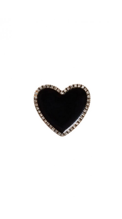 CROCS BLACK HEART WHIT GOLD OUTLINE JIBBITZ CHARMS ΑΞΕΣΟΥΑΡ ΓΥΝΑΙΚΕΙΟ BLACK
