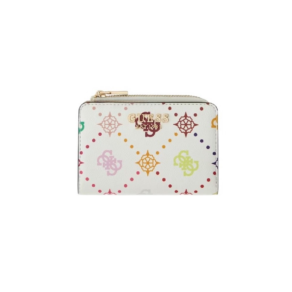 GUESS EMELIE LOGO SLG ZP ARD CRD CSE ΠΟΡΤΟΦΟΛΙ ΓΥΝΑΙΚΕΙΟ MULTI