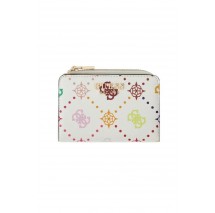 GUESS EMELIE LOGO SLG ZP ARD CRD CSE ΠΟΡΤΟΦΟΛΙ ΓΥΝΑΙΚΕΙΟ MULTI