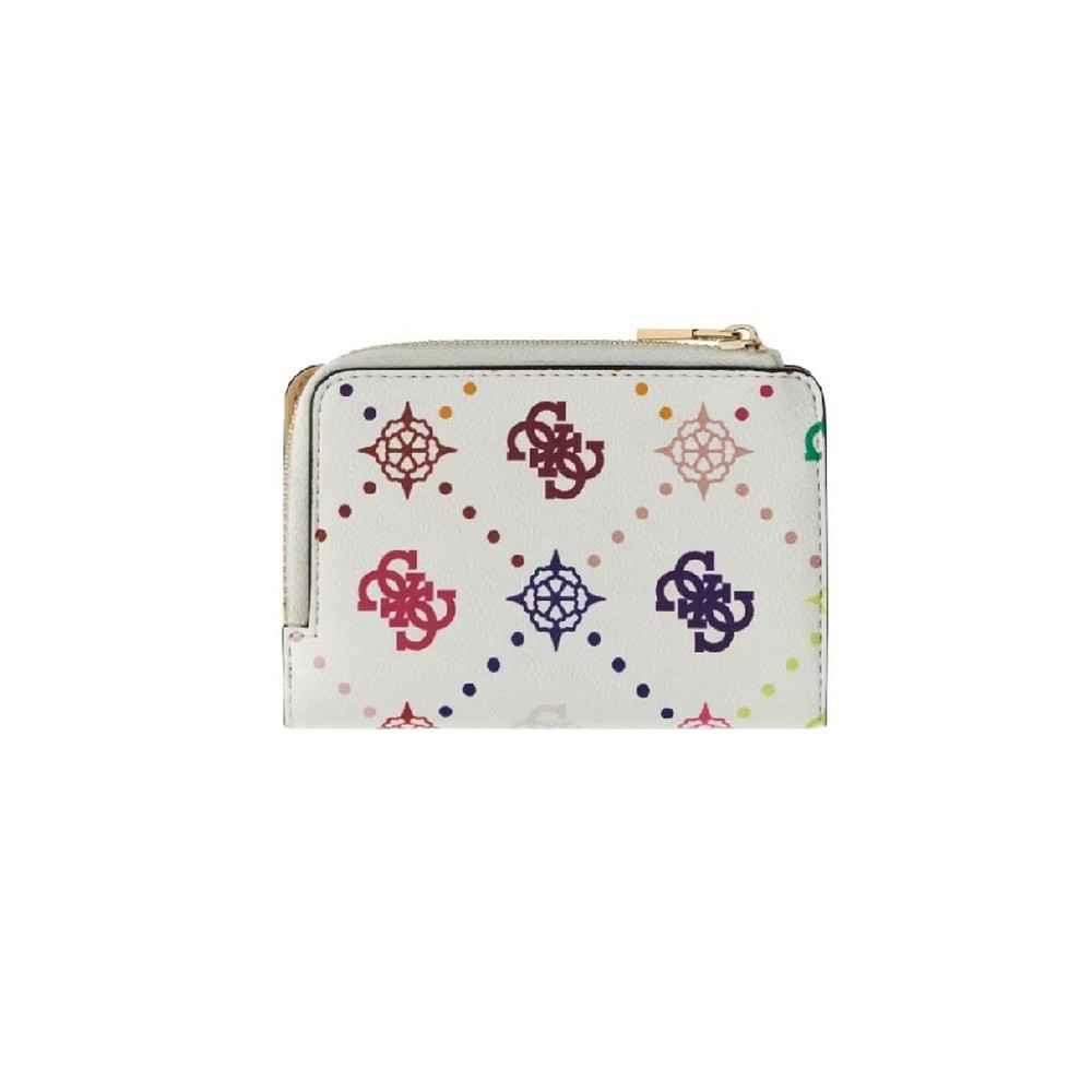 GUESS EMELIE LOGO SLG ZP ARD CRD CSE ΠΟΡΤΟΦΟΛΙ ΓΥΝΑΙΚΕΙΟ MULTI