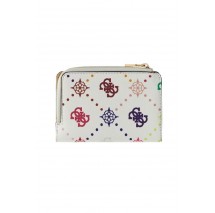 GUESS EMELIE LOGO SLG ZP ARD CRD CSE ΠΟΡΤΟΦΟΛΙ ΓΥΝΑΙΚΕΙΟ MULTI