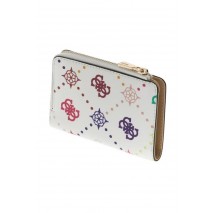 GUESS EMELIE LOGO SLG ZP ARD CRD CSE ΠΟΡΤΟΦΟΛΙ ΓΥΝΑΙΚΕΙΟ MULTI