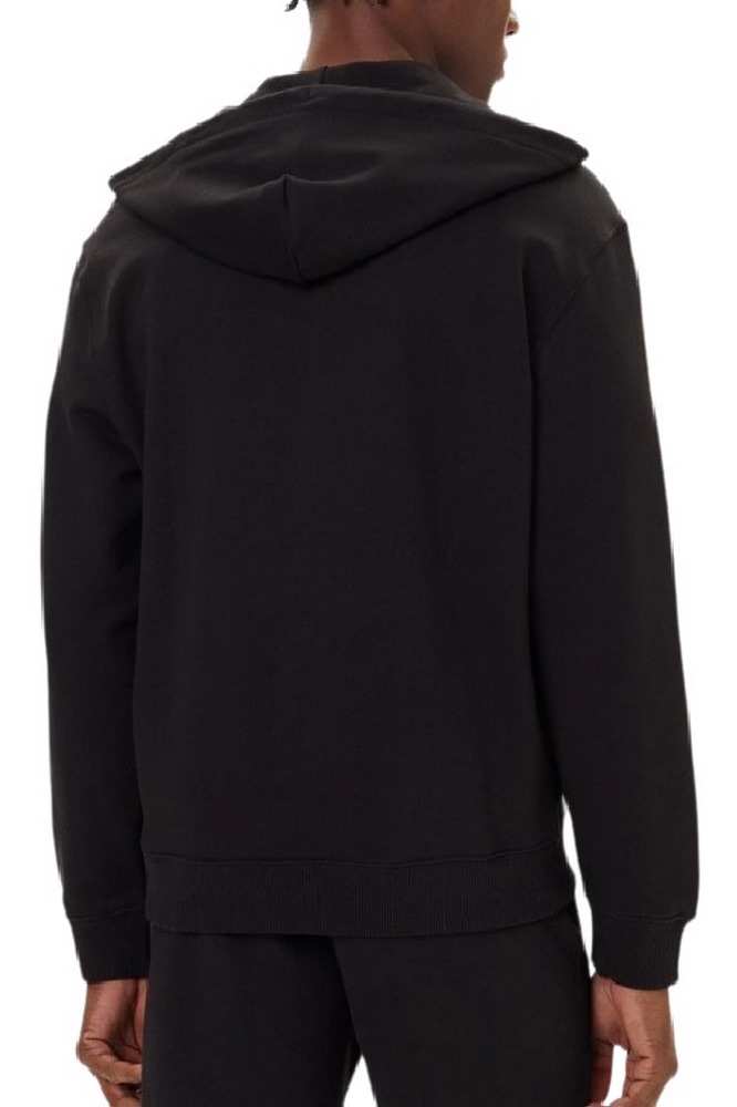 CALVIN KLEIN JEANS LS EU 350TERRY MONOGRAM FZ HOODIE ΖΑΚΕΤΑ ΦΟΥΤΕΡ ΑΝΔΡΙΚΗ BLACK