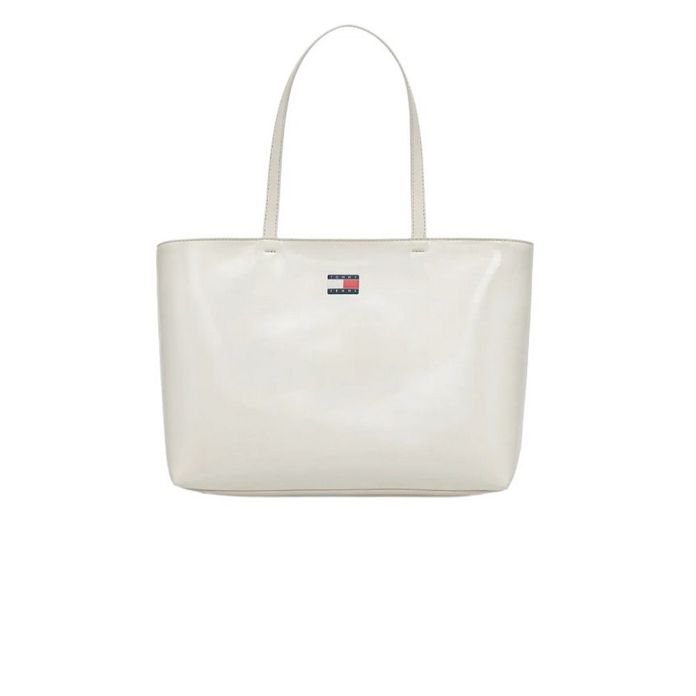 TOMMY JEANS MUST TOTE ΤΣΑΝΤΑ ΓΥΝΑΙΚΕΙΑ IVORY